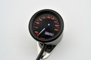 "VELONA48" ELECTRICAL SPEEDOMETER 200KM/H(MPH), 3 COLOR LED 2