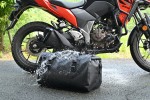 HenlyBegins Satteltasche 40 Liter schwarz DH-772 wasserdicht