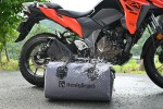 HenlyBegins Satteltasche 40 Liter grau DH-772 wasserdicht