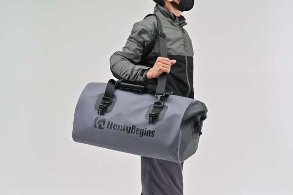 HenlyBegins Satteltasche 40 Liter grau DH-772...