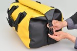 HenlyBegins Satteltasche 40 Liter gelb DH-772 wasserdicht