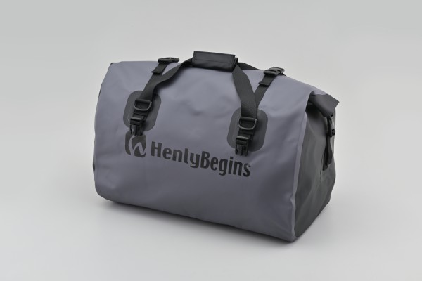 HenlyBegins Satteltasche 60 Liter grau DH-772 wasserdicht