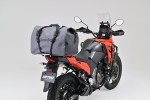 HenlyBegins Satteltasche 60 Liter grau DH-772 wasserdicht