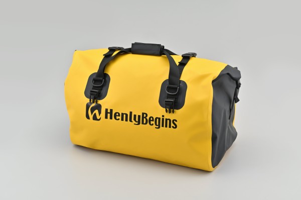 HenlyBegins Satteltasche 60 Liter gelb DH-772 wasserdicht