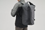 HenlyBegins Satteltasche Rucksack 30 Liter schwarz DH-766 wasserdicht