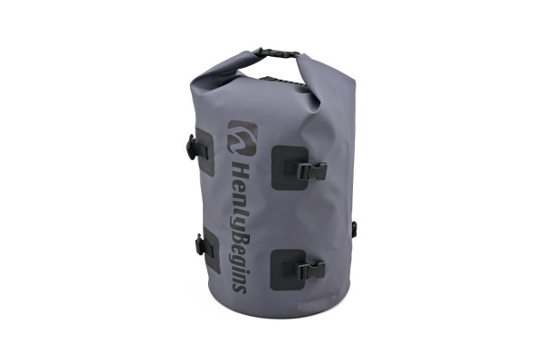 HenlyBegins Satteltasche Rucksack 30 Liter grau...