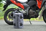 HenlyBegins Satteltasche Rucksack 30 Liter grau DH-766 wasserdicht
