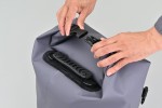 HenlyBegins Satteltasche Rucksack 30 Liter grau DH-766 wasserdicht