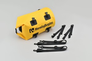 HenlyBegins saddlebag backpack 30 liter yellow DH-766 2-Way 2