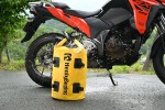 HenlyBegins Satteltasche Rucksack 30 Liter gelb DH-766 wasserdicht