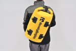 HenlyBegins Satteltasche Rucksack 30 Liter gelb DH-766 wasserdicht