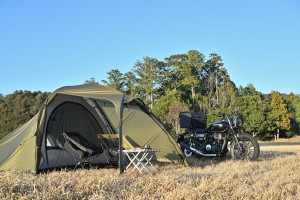 Camping tent "Maehiro Dome Duo" 345x230x150cm 2