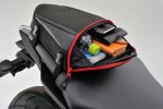 HenlyBegins seatbag 4 liter carbon red DH-708