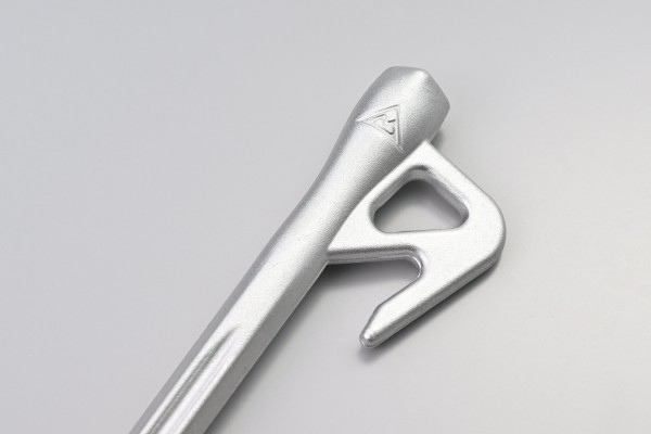 Aluminum forged peg 200mm, 1pc