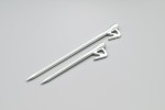 Aluminum forged peg 200mm, 1pc