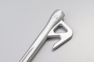 Aluminum forged peg 300mm, 1pc 2