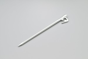 Aluminum forged peg 300mm, 1pc