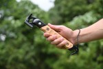 Camping Herings Hammer mit schwarzem Stahlkopf und Buchenholzgriff