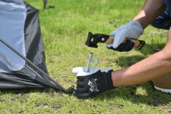 Camping Herings Hammer mit schwarzem Stahlkopf...
