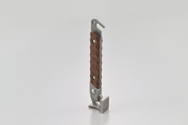 Peg hammer, walnut, stainless-steel