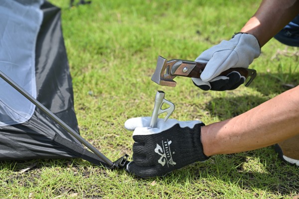 Camping Herings Hammer mit Edelstahlkopf und...