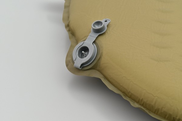 Inflatable mat 53x183x5cm with detachable cushion