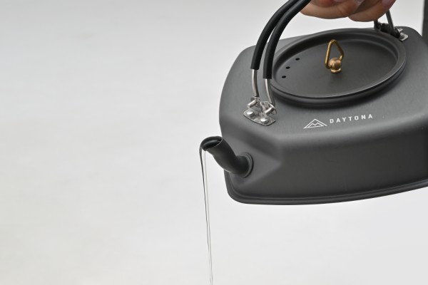 Square kettle 450ml, aluminum, 14,7x14,7x5,6cm