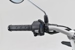 Power supply USB SLIM 1x USB-A + 1x USB-C for motorcycle handlebar