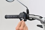 Stromversorgung USB SLIM 1x USB-A + 1x USB-C f. Motorrad Lenker