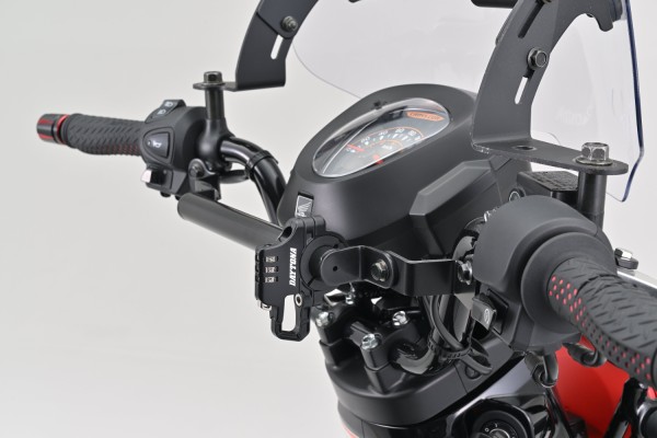 Helmschloss SLIM mit Zahlenschloss