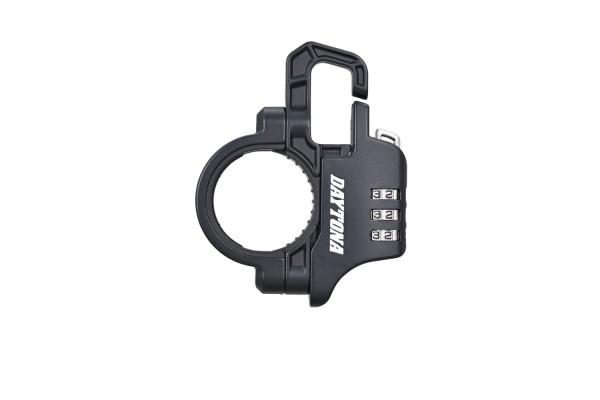 SLIM dial helmet lock with cable