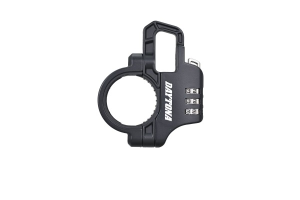 SLIM dial helmet lock with cable