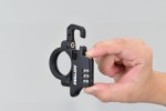 SLIM dial helmet lock with cable