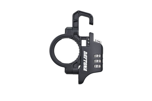 SLIM dial helmet lock with cable