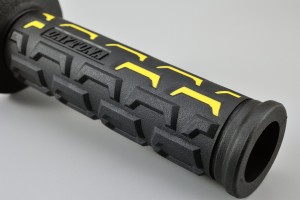 "GRIPPYGRIP" GGD-GROUND grips pair yellow ø22.2 mm 7/8"... 2