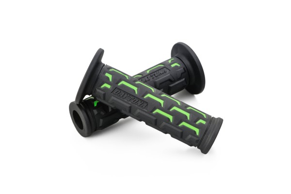 "GRIPPYGRIP" GGD-GROUND grips pair green ø22.2 mm 7/8" 122mm