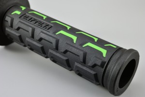 "GRIPPYGRIP" GGD-GROUND grips pair green ø22.2 mm 7/8" 122mm 2