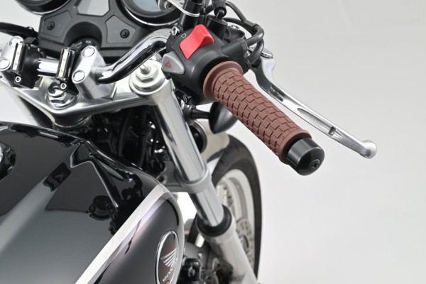 "GRIPPYGRIP" GGD-BRIC grips pair brown ø22.2 mm...