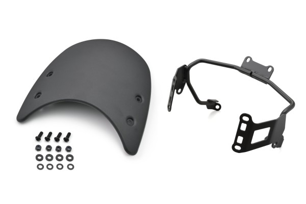 Meter visor aluminum black incl. bracket for CMX500 2020-2023