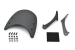 Meter visor aluminum black incl. bracket for Monkey 125 + Dax 125