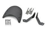 Meter visor aluminum black incl. bracket for W800
