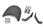 Meter visor aluminum black incl. bracket for W650