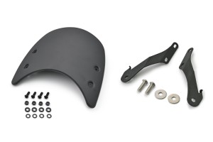 Windschild Meter Visor Aluminium schwarz inkl. Montage...