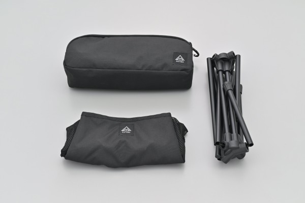 Camping chair MIL2 70x55x49cm black