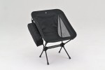Camping chair MIL2 70x55x49cm black