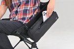 Camping chair MIL2 70x55x49cm black