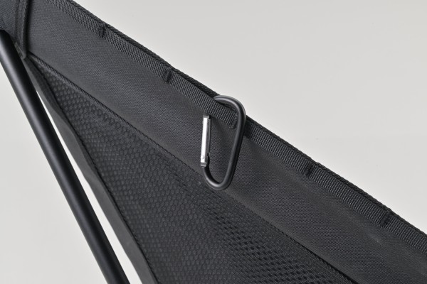 Camping Klappstuhl MIL2 kompakt 70x55x49cm schwarz
