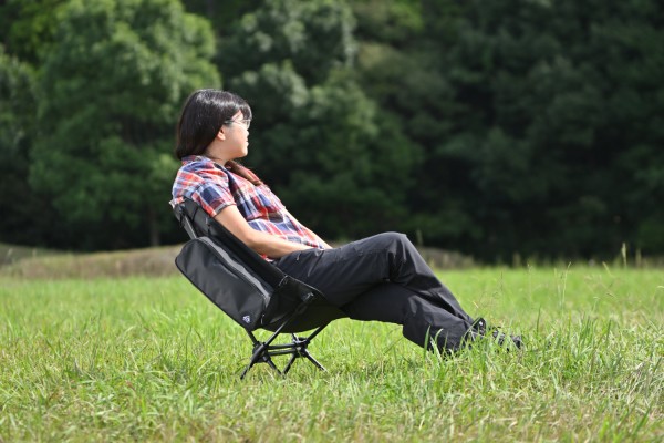Camping chair MIL2 70x55x49cm black