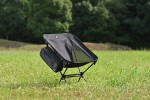 Camping chair MIL2 70x55x49cm black
