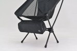 Camping chair MIL2 70x55x49cm black